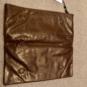 BCBGeneration Bronze Stud Foldable Clutch